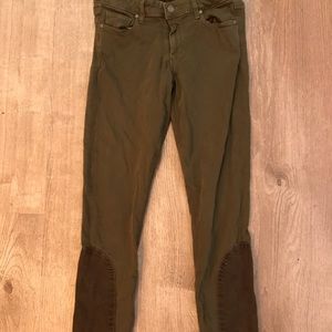 Paige Denim Wheatgrass | Size 27 | Two Toned w/ Ankle Zip Feature